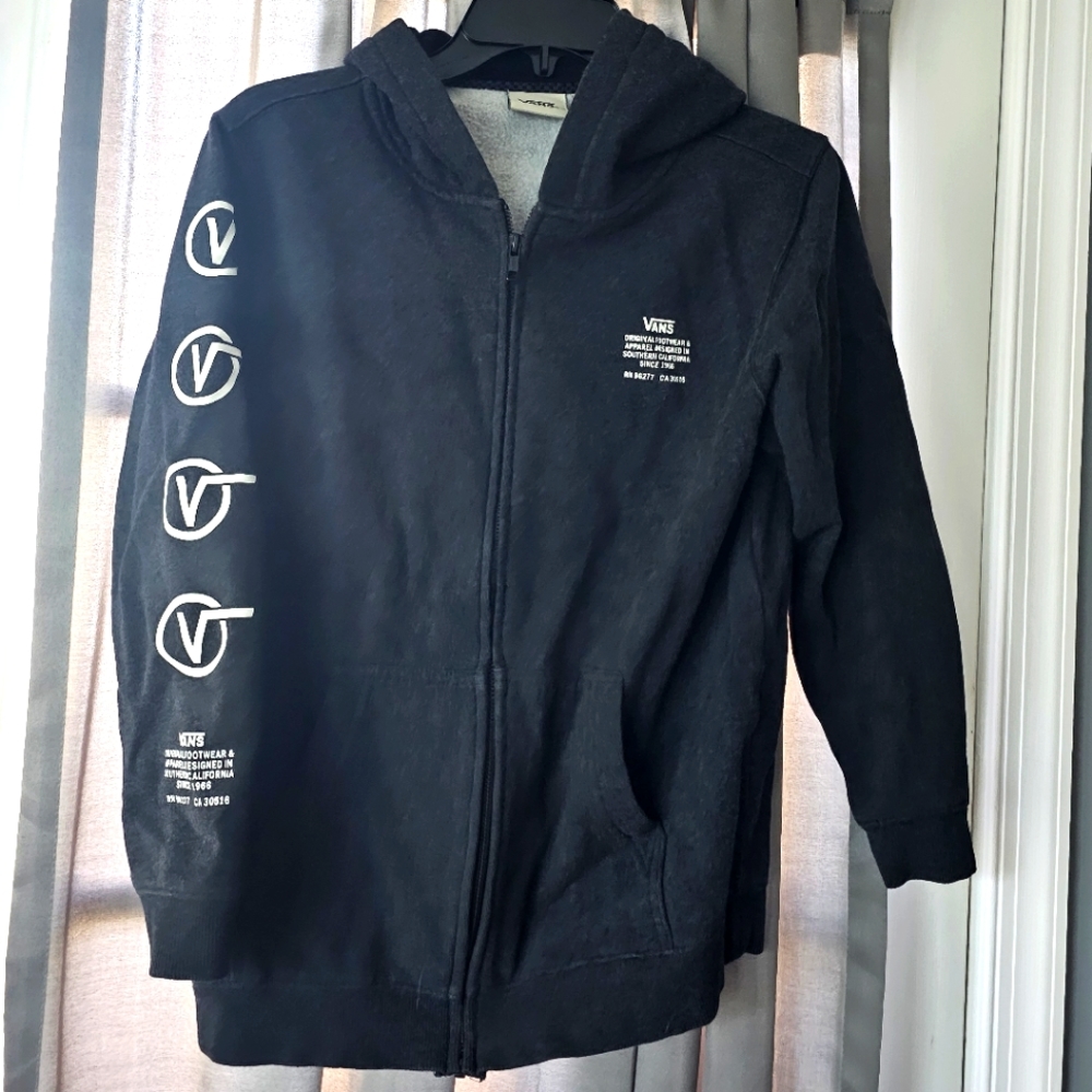 Dark Grey Vans Hoodie